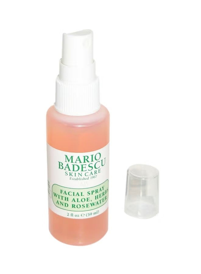 MARIO BADESCU Facial Spray With Aloe, Herbs And Rosewater Clear 236ml - Image 4